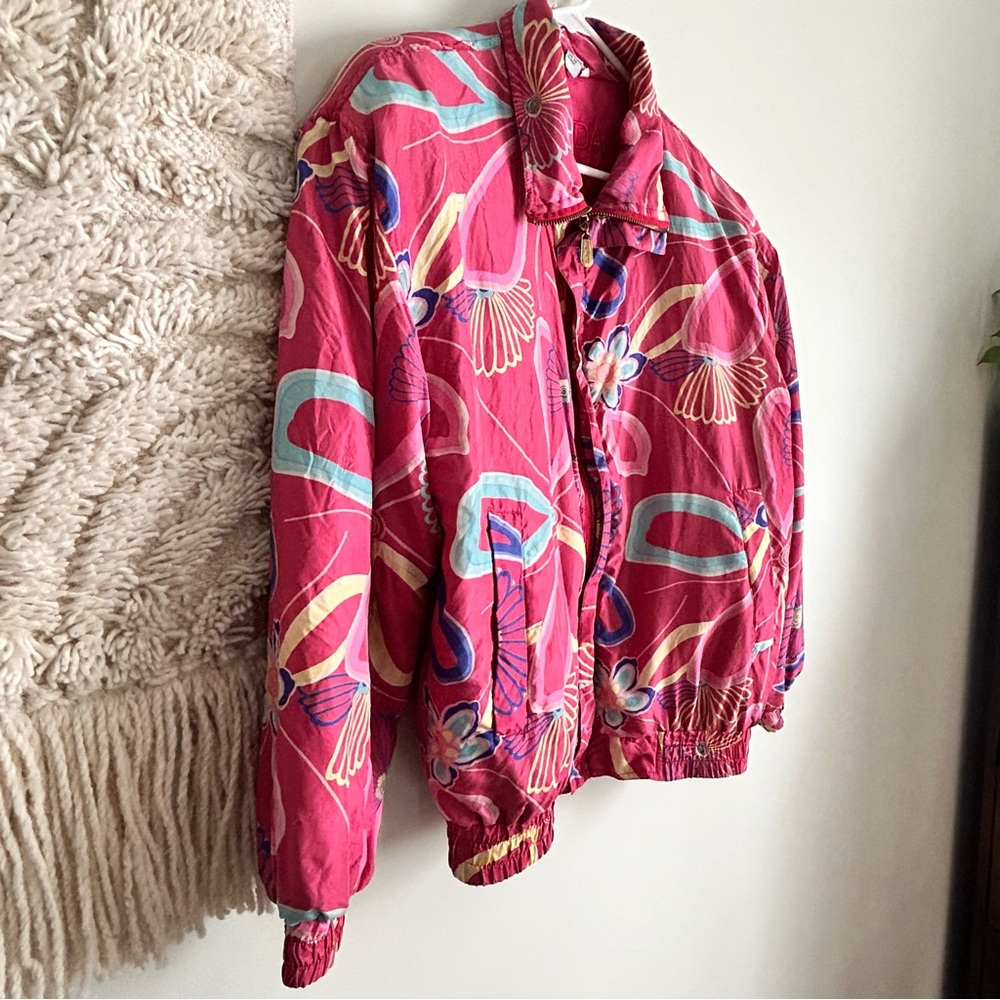 Vintage Pink Floral Jacket - Picture 3 of 12